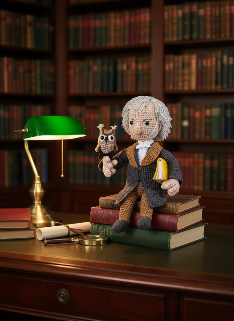 Hegel - Crochet Figure