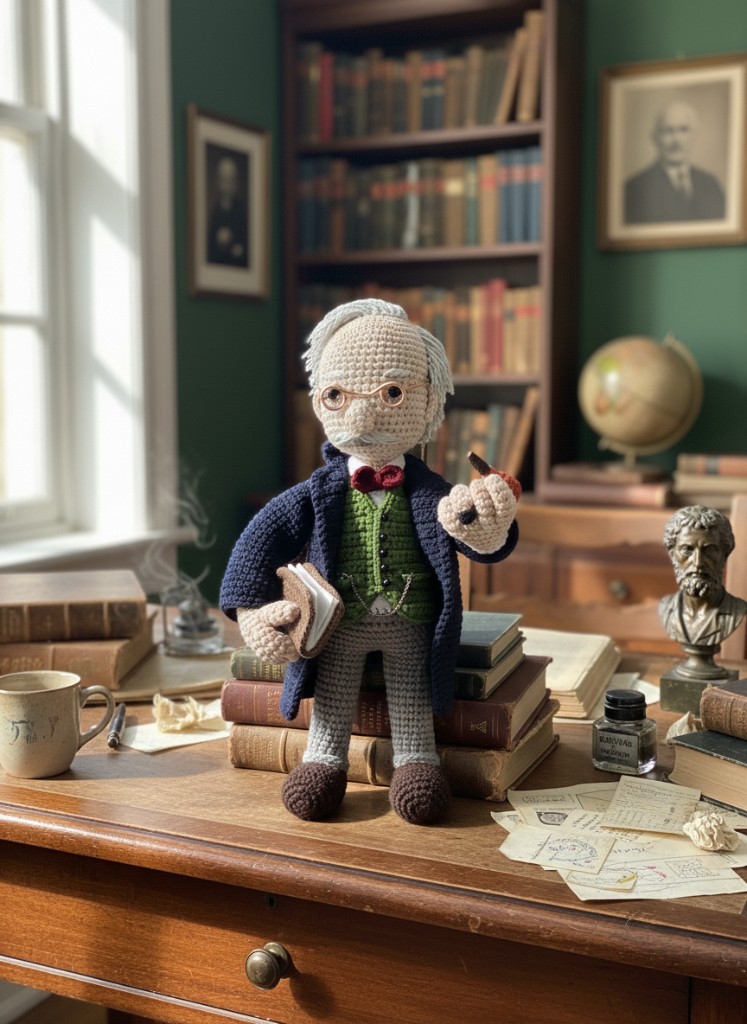 Carl Jung handmade figure